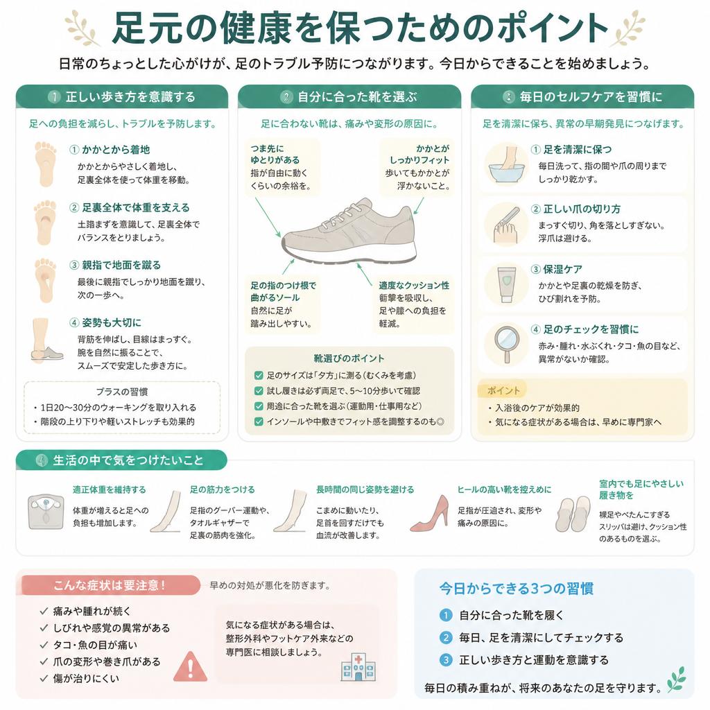 日常生活でできる予防策
