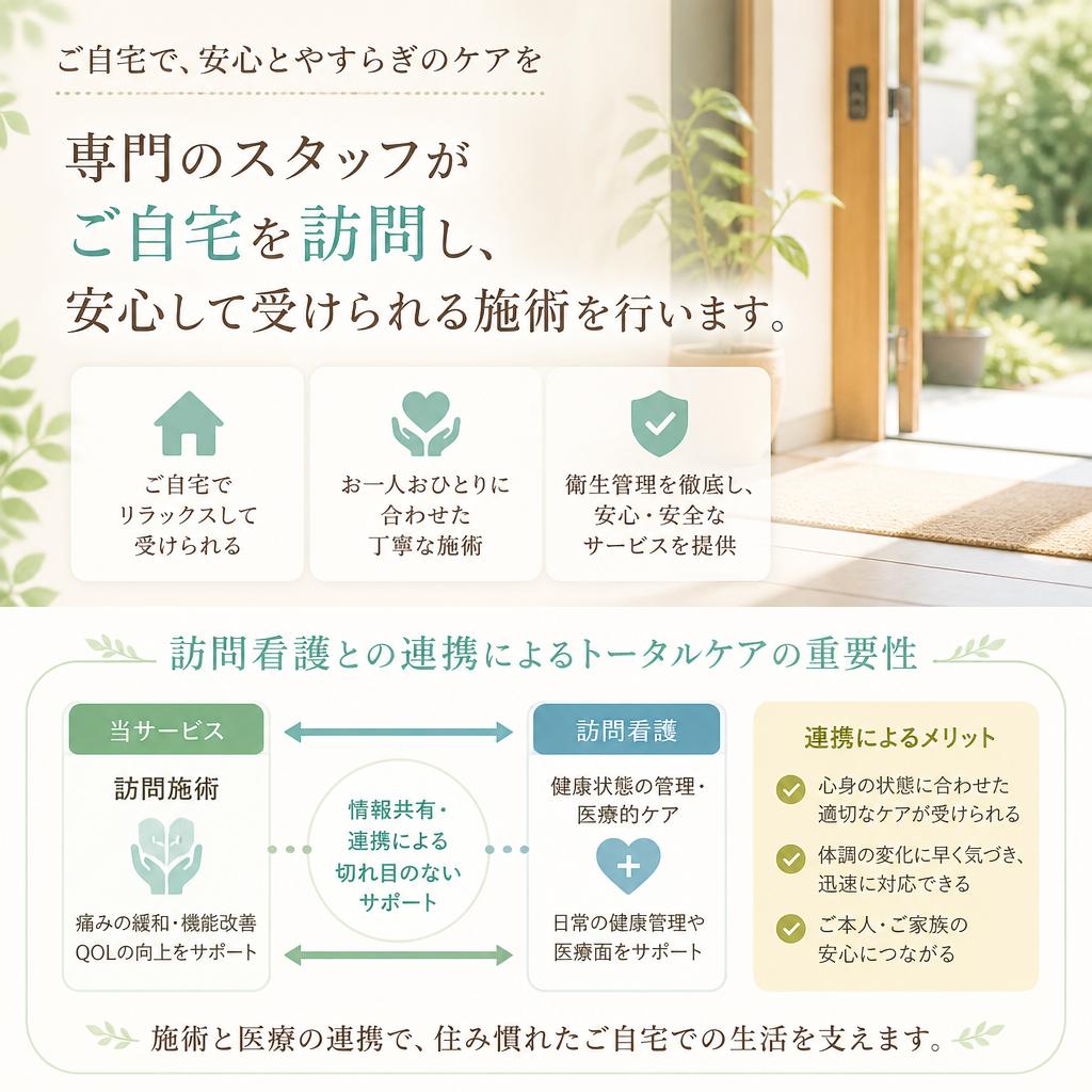 2. 専門的な訪問フットケアサービスの特徴
